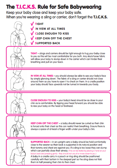 baby carrier newborn safety