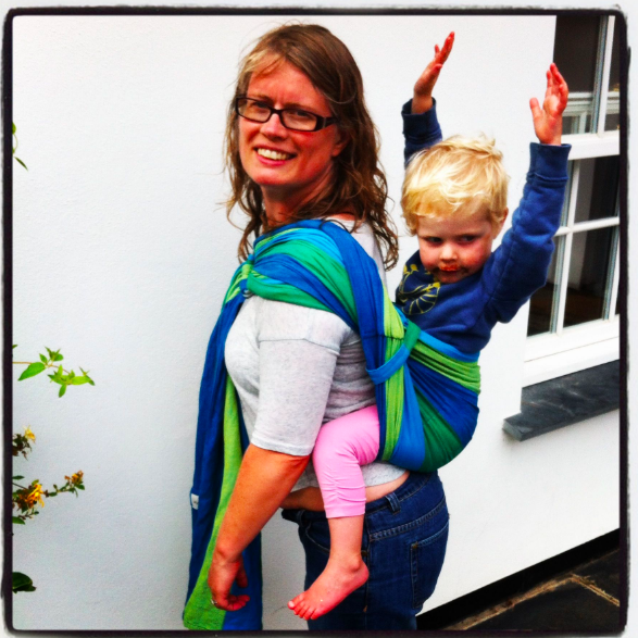 baby sling back carry
