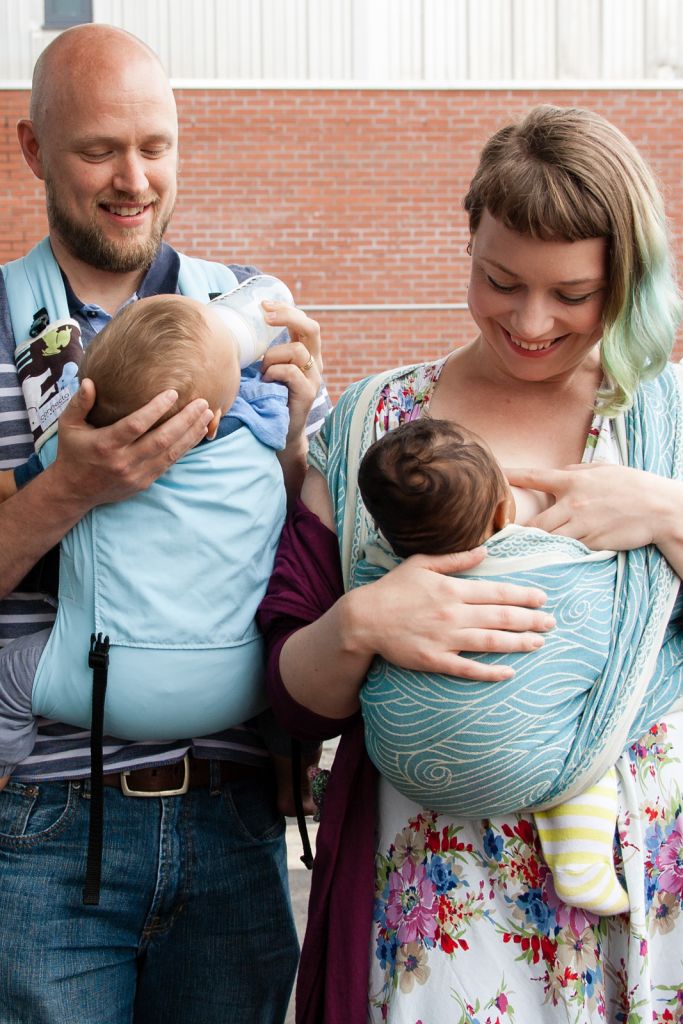 baby sling you can breastfeed in