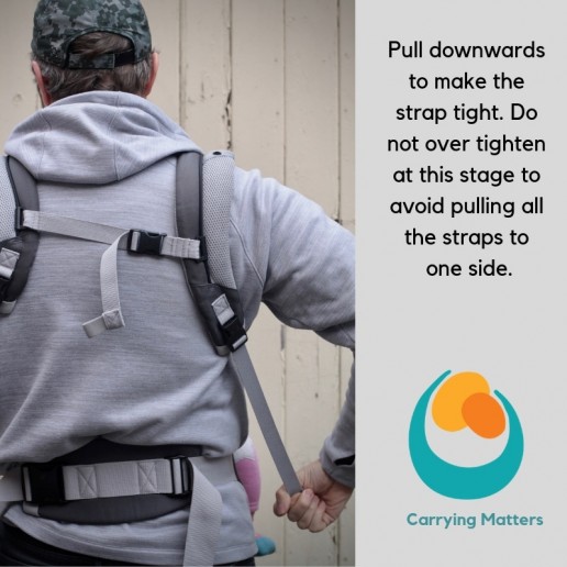 Ergobaby Front Carry Ruck Straps Photo Tutorial