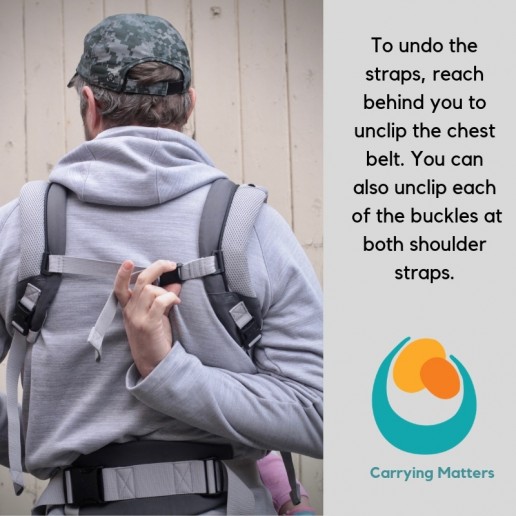 Ergobaby Front Carry Ruck Straps Photo Tutorial