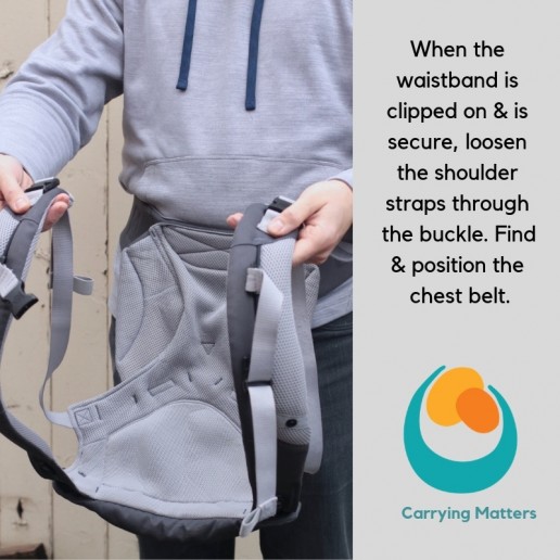 Ergobaby Front Carry Ruck Straps Photo Tutorial