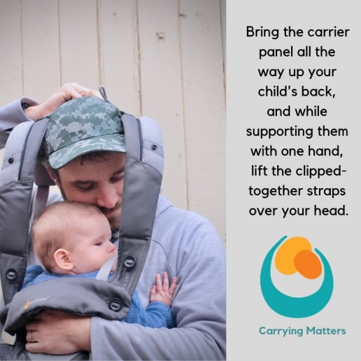 Ergobaby Front Carry Ruck Straps Photo Tutorial