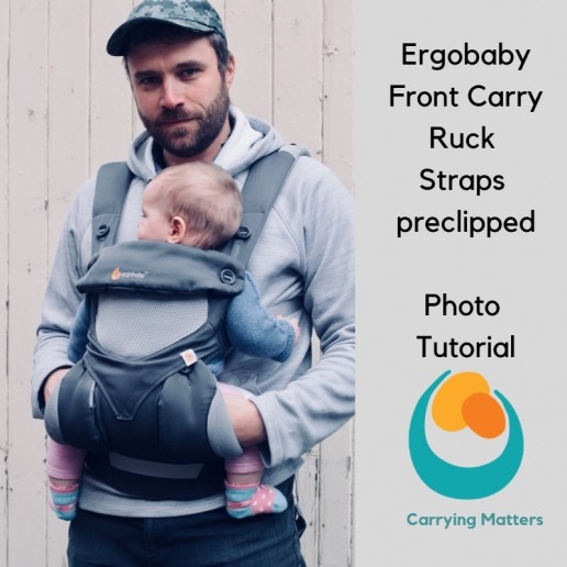 Ergobaby Front Carry Ruck Straps Photo Tutorial