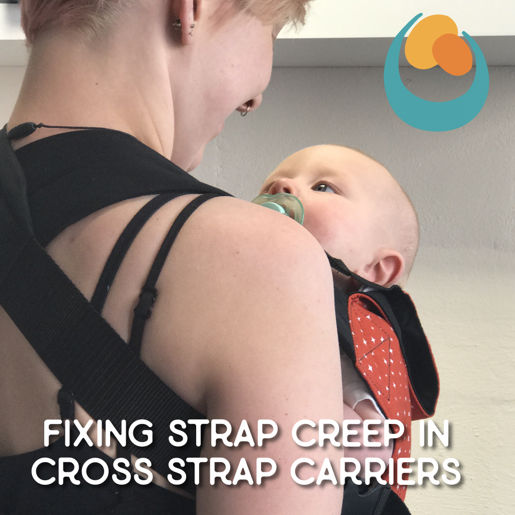 baby carrier cross straps
