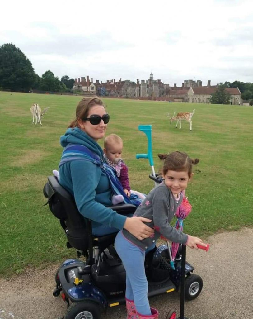 babywearing with multiple sclerosis