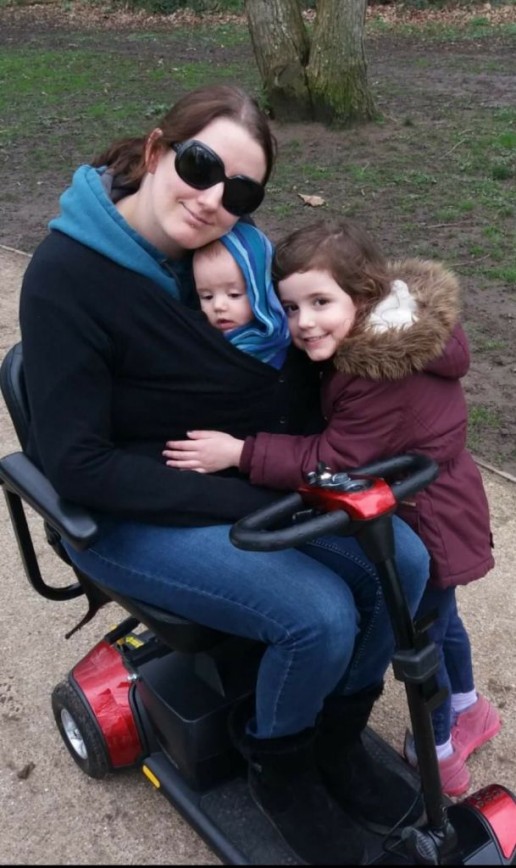 babywearing with multiple sclerosis