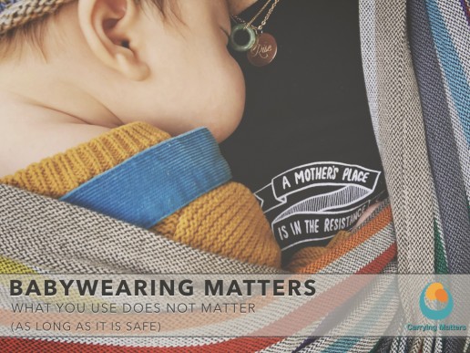 Seven Reasons why babywearing matters