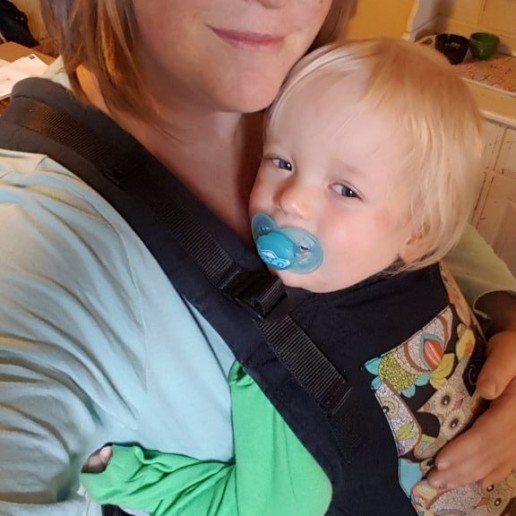 babywearing premature babies, older children need love too