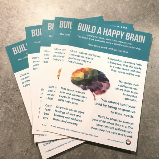 Build a happy brain postcards