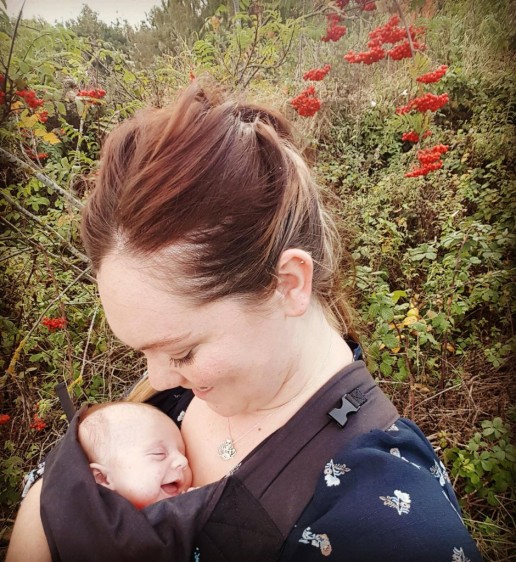 babywearing with fibromyalgia