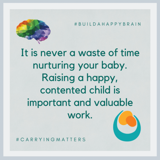 carrying matters build a happy brain encouragement
