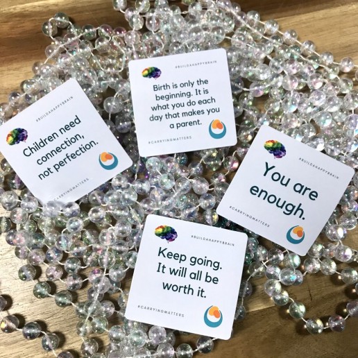 Carrying Matters Affirmation cards and magnets