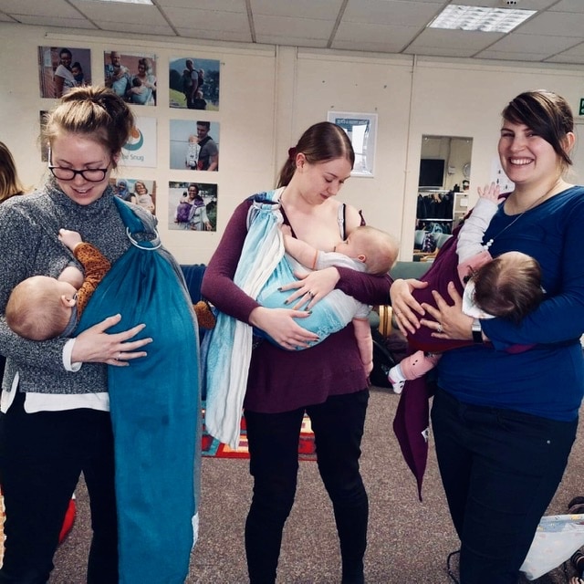 breastfeeding in ring slings Carrying Matters