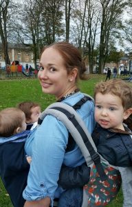 Carrying multiples, tandem babywearing