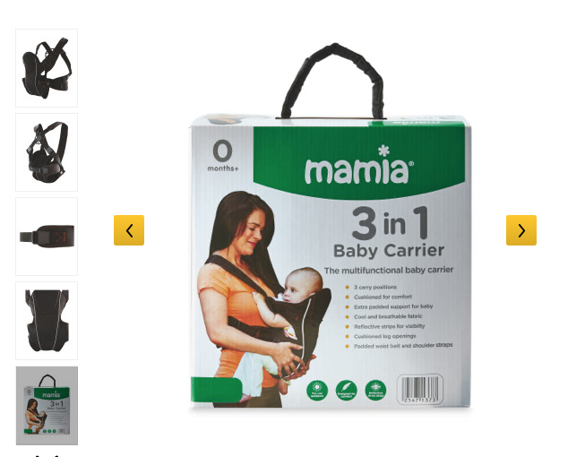 mamia aldi carrier Carrying Matters